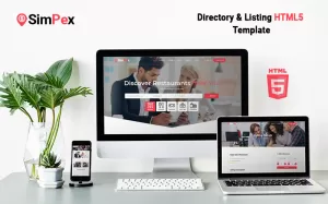 Directory And  Listing HTML Template - TemplateMonster