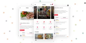 Dish - Cafe, Food and Restaurant Mobile Template