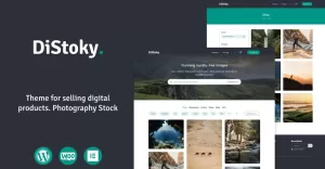 DiStocky - Stock Photo WooCommerce Theme - TemplateMonster