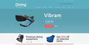 Diving Shop PrestaShop Theme
