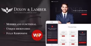 Dixon & Lamber  Law Firm WordPress Theme