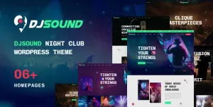 DJsound - Night Club WordPress Theme