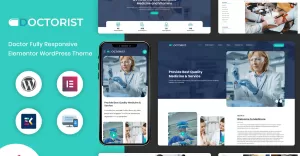 Doctorist - Multipurpose Doctor Medical  WordPress Theme