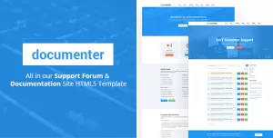 Documenter - All in One Support, Knowledgebase, Documentation Website HTML5 Site Template