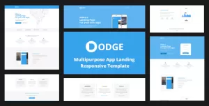 DODGE - Multipurpose App Landing Page Template