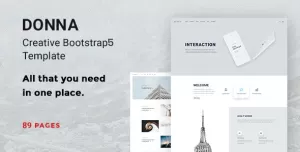 Donna - Multipurpose Bootstrap 5 Template