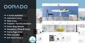 Dorado - Minimalist Furniture and Decor PrestaShop Theme