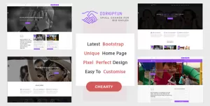 Dorkipfun  Non-profit, Charity, Fundraising HTML5 Template