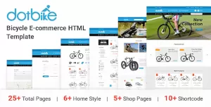 DotBike - Bicycle e-commerce HTML Template