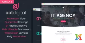 DotCreative – Web Design Agency Joomla Template