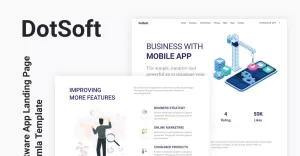 DotSoft - Software App Landing Page Joomla 4 Template