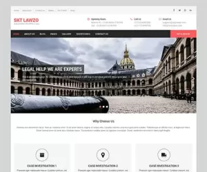 Download Free Lawyer WordPress Theme For Attorneys Law Firms