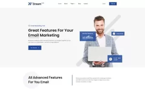 DreamHub-Email-Marketing HTML5 Template - TemplateMonster