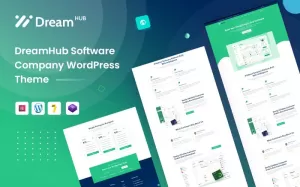 DreamHub Software Company WordPress Theme - TemplateMonster