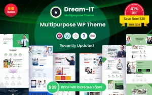 DreamIT - Multifunctioneel WordPress-thema - TemplateMonster