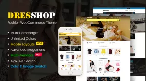 DresShop - Clean Fashion WooCommerce WordPress Theme ...