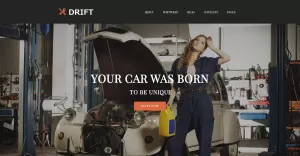 Drift - Car Service WordPress Theme