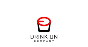 Drink On Tech Modern  Logo