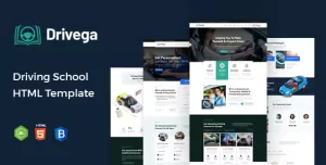 Drivega - Driving School HTML Template