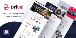 Drivel – Driving School HTML Template