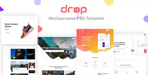 Drod - Multipurpose PSD Template