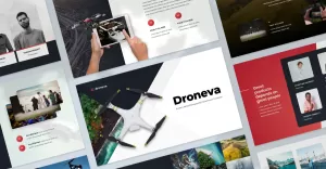Drone Aerial Photography Presentation - Keynote template