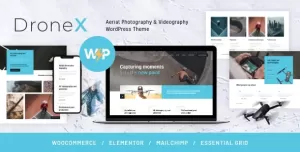 DroneX  Aerial Photography & Videography WordPress Theme