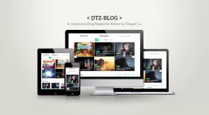 DTZ-Blog - A Responsive Blog/Magazine Theme for Drupal 7.x ...