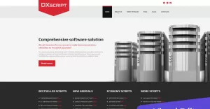 DXscript - Software Web Moto CMS 3 Template - TemplateMonster