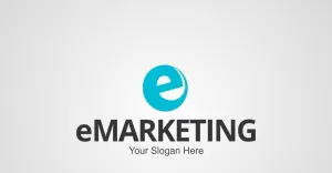 E Marketing Creative  Logo Design Template - TemplateMonster