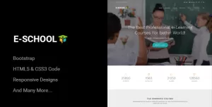 E-School - Professional Learning and Courses HTML5 Template