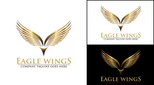 Eagle - Wings Logo - Logos & Graphics