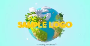 Earth Logo  -  After Effects Templates - TemplateMonster