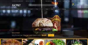 Eat Me - Cafe and Restaurant Creative OpenCart Template