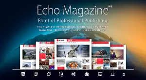 Echo - Magazine WordPress Theme