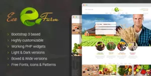 Eco Farm - Organic Food Growing HTML Template