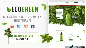 Ecogreen - Magento 2 Organic Magento Theme - Themes ...