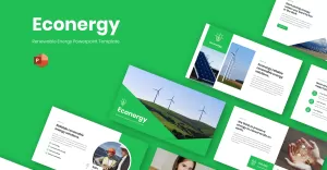 Econergy - Rennewable Energy Powerpoint Template