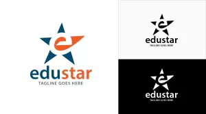 Edu - Star - E Star logo - Logos & Graphics
