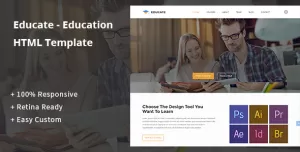 Educate - Education HTML Template