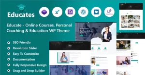 Educatehub - Online Courses & Education WordPress Theme
