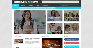 Education News WordPress Theme