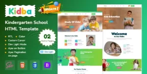 Education Online kids School Education Template  Online School Education HTML - Kidba