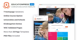 EducationPress - Complete Education Template