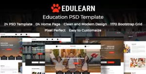 Edulearn - Education PSD Template