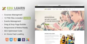 EduLearn - Education, School & Courses Joomla Template