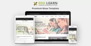 EduLearn - Education, School & Courses Muse Template