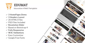 Edumat  Education & Courses HTML5 Template