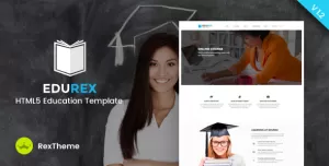 EduRex - Education & Courses HTML Template