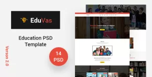 EduVas- Education PSD Template